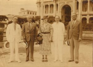 Llegando a Buenos Aires, General Moncada & Delegados, 1936.